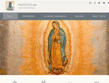 Tablet Screenshot of culturahispana.org